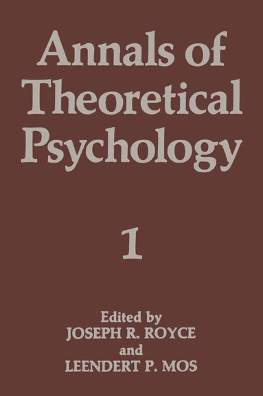 Leendert Mos - Annals of Theoretical Psychology, Häftad