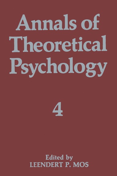 bokomslag Annals of Theoretical Psychology