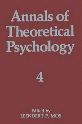 Annals of Theoretical Psychology 1