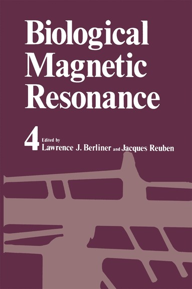 Lawrence J. Berliner, Jacques Reuben - Biological Magnetic Resonance, Häftad
