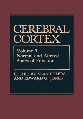 Alan Peters, Edward G. Jones, PhD Jones, Edward G. - Cerebral Cortex, Häftad