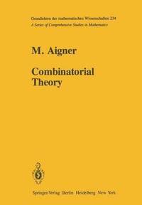 bokomslag Combinatorial Theory
