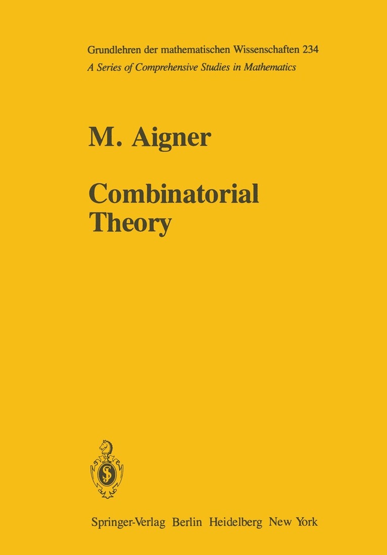 Combinatorial Theory 1