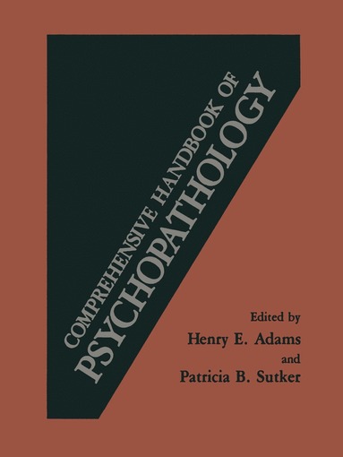 bokomslag Comprehensive Handbook of Psychopathology