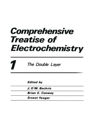 Peter Horsman, Brian E. Conway, E. Yeager - Comprehensive Treatise of Electrochemistry, Häftad