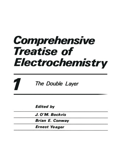 bokomslag Comprehensive Treatise of Electrochemistry