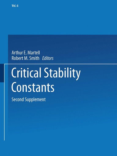 bokomslag Critical Stability Constants