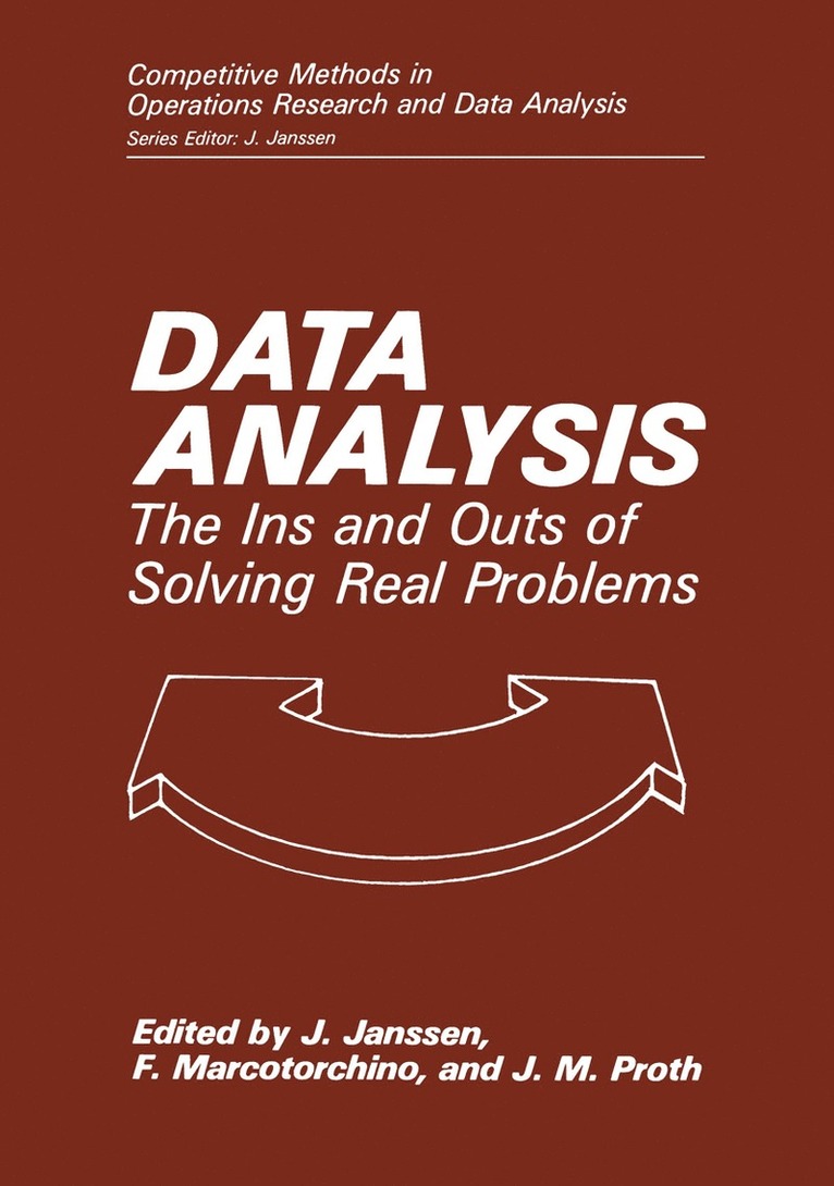Jacques Janssen, F. Marcotorchino, J. M. Proth - Data Analysis, Häftad