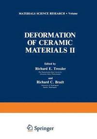 bokomslag Deformation of Ceramic Materials II