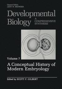 bokomslag A Conceptual History of Modern Embryology