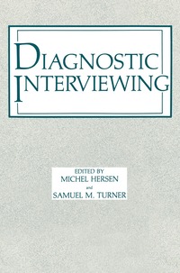 bokomslag Diagnostic Interviewing