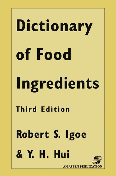 bokomslag Dictionary of Food and Ingredients