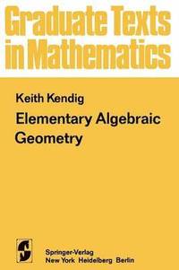 bokomslag Elementary Algebraic Geometry