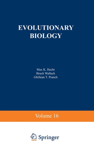 Max Hecht - Evolutionary Biology, Häftad