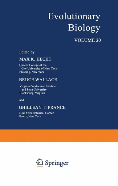 Max Hecht - Evolutionary Biology, Häftad