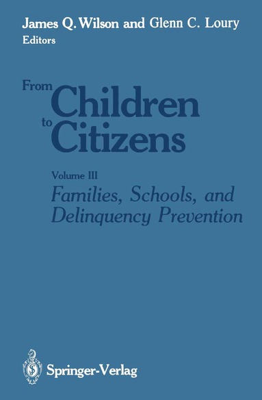 bokomslag Families, Schools, and Delinquency Prevention