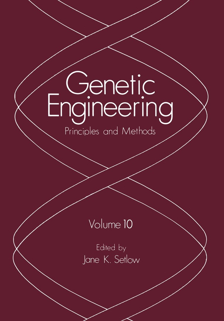 Jane K. Setlow - Genetic Engineering, Häftad