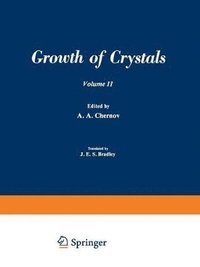 bokomslag   / Rost Kristallov / Growth of Crystals