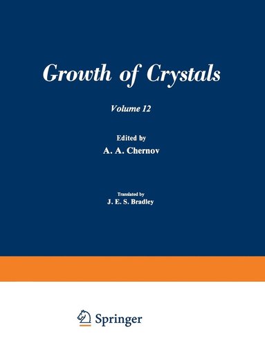 bokomslag   / Rost Kristallov / Growth of Crystals