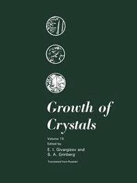 bokomslag Growth of Crystals