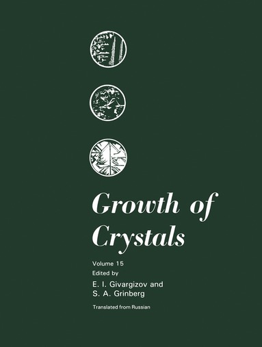 bokomslag Growth of Crystals