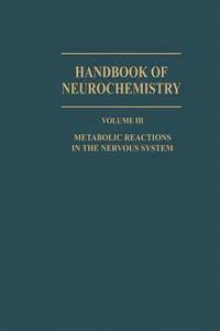 bokomslag Metabolic Reactions in the Nervous System