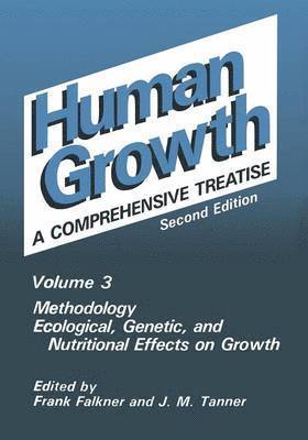 Methodology Ecological, Genetic, and Nutritional Effects on Growth 1