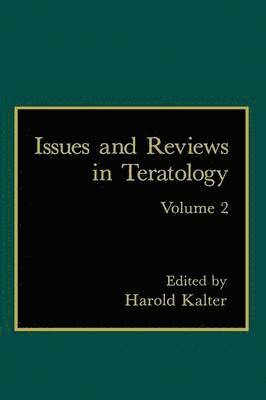 bokomslag Issues and Reviews in Teratology