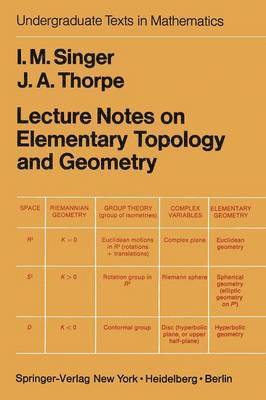 Lecture Notes on Elementary Topology and Geometry 1