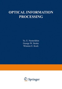 bokomslag Optical Information Processing