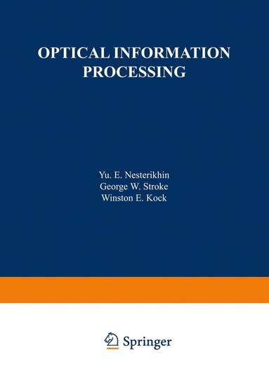 bokomslag Optical Information Processing