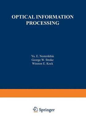 Optical Information Processing 1