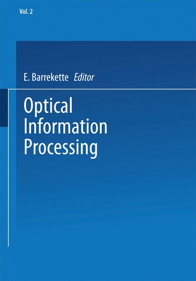 bokomslag Optical Information Processing