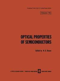 bokomslag Optical Properties of Semiconductors