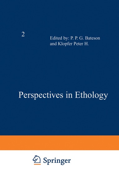 bokomslag Perspectives in Ethology