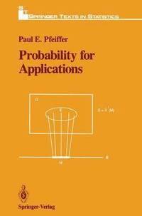 bokomslag Probability for Applications