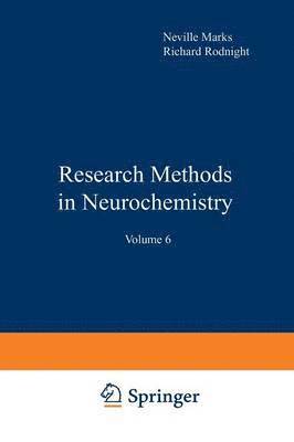 bokomslag Research Methods in Neurochemistry