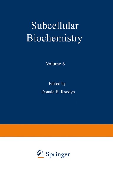 bokomslag Subcellular Biochemistry