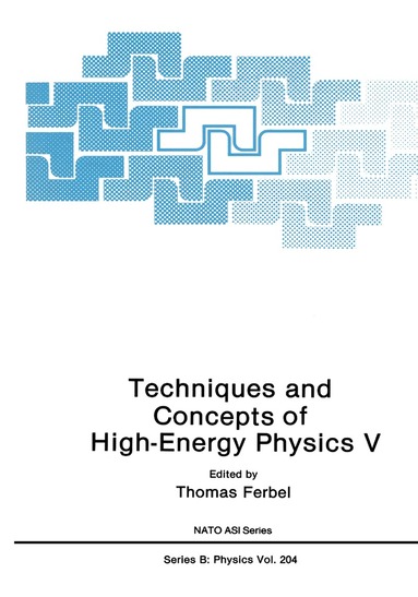 Thomas Ferbel - Techniques and Concepts of High-Energy Physics V, Häftad