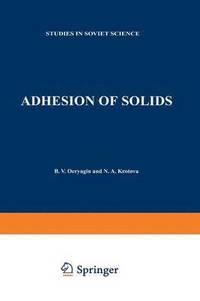 bokomslag Adhesion of Solids
