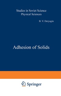 bokomslag Adhesion of Solids