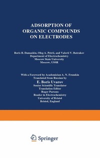 bokomslag Adsorption of Organic Compounds on Electrodes