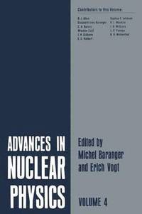 bokomslag Advances in Nuclear Physics