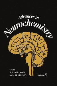bokomslag Advances in Neurochemistry