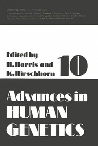 bokomslag Advances in Human Genetics 10