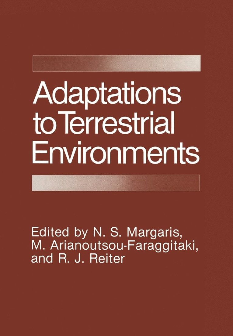 Adaptations to Terrestrial Environments 1