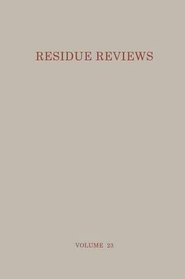 Residue Reviews