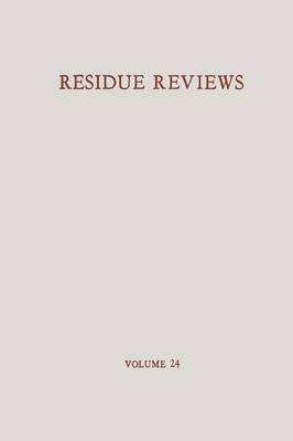 bokomslag Residue Reviews / Rückstands-Berichte