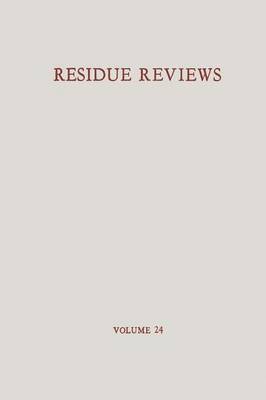 Residue Reviews / Rckstands-Berichte 1