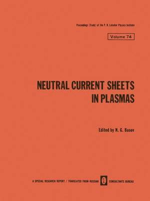 Neutral Current Sheets in Plasmas 1